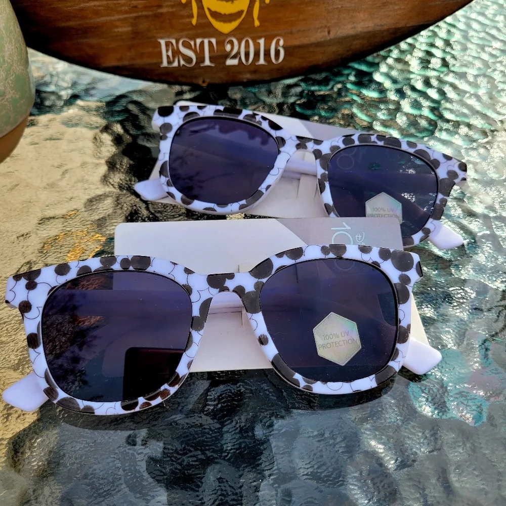 Disney Black and White Sunglasses